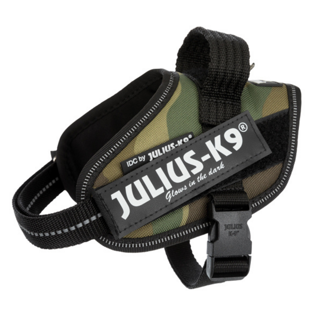 Julius-k9-idc-sele med camouflage Storlek:Baby2